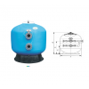 Peščani filter fi 1400 fiber glass 3